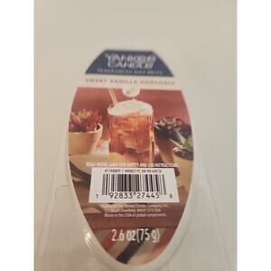 Yankee Candle Wax Melts New/Sealed - Sweet Vanilla Horchata - MADE IN USA